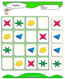 Sudoku Çocuk Bulmacaları